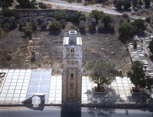 White Tower, built in gothic style by Baibars in 1267, Ramla, Israel