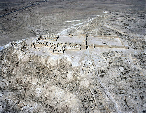 Israel, aerial of Advat from the south
