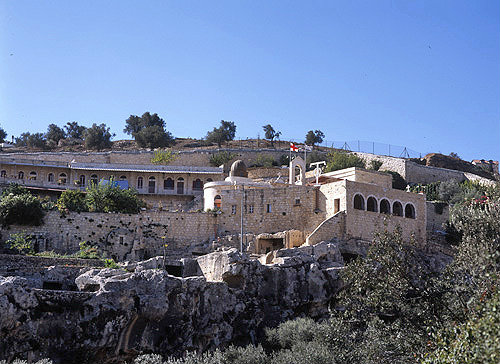 Monastery of St Onuphrius, Hinnom Valley, Aceldama, Field of Blood, Jerusalem, Israel
