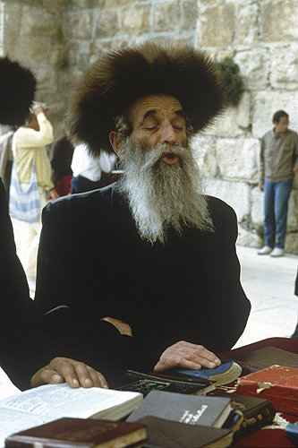 Hasidic Jew, Jerusalem, Israel