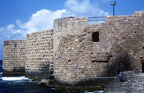 Crusader castle, Acre, Israel