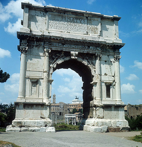 Arch of Titus, circa 82 AD, Roman Forum, Rome, Italy