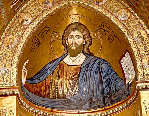Christ Pantocrator, Monreale Cathedral, Palermo, Sicily
