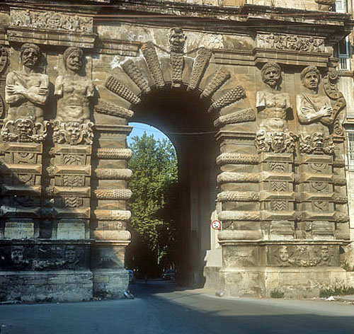 Porta Nuova, 1535, Palermo, Sicily, Italy