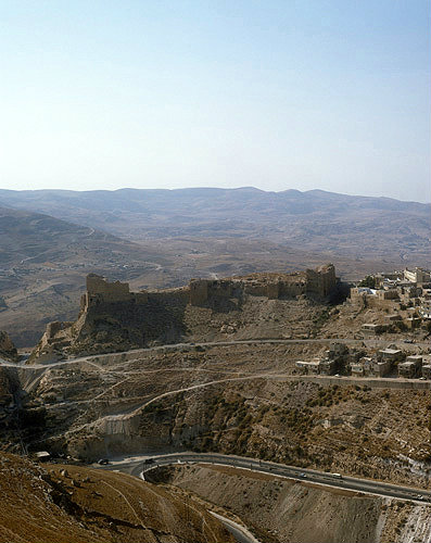 Kerak Crusader Castle, built 1140, Kerak, Jordan