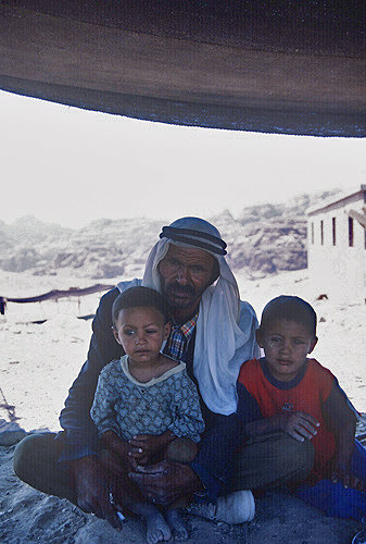 Bdoul bedouins, Petra, Jordan