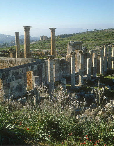 Churches of Saints Cosmas and Damian, and St George, sixth century, Jerash, Jordan