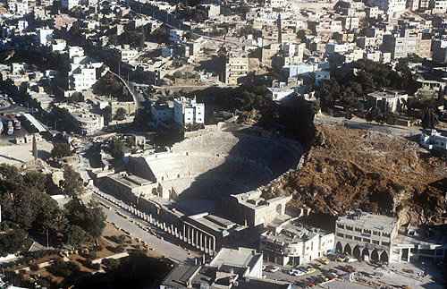 Roman theatre, second century AD, Amman, Jordan