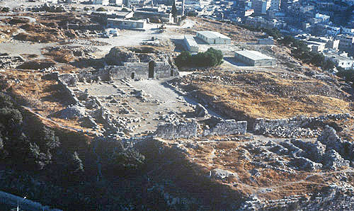 Umayyad Palace, eighth century, Citadel, Amman Jordan
