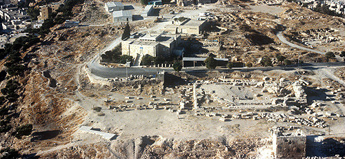 Archaeological Museum  and second century AD Temple of Hercules, Citadel, Amman, Jordan