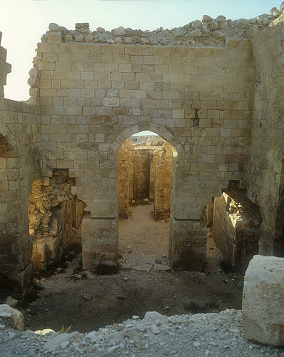 Shoubak Crusader Castle (Krak de Montreal) built in 1115 by Baldwin I King of Jerusalem, Shoubak, Jordan