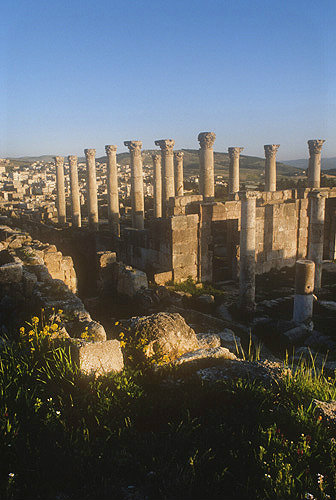 Church of St Theodore, built 529-533, Jerash, Jordan