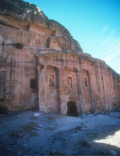 Roman soldier tomb, Petra, Jordan