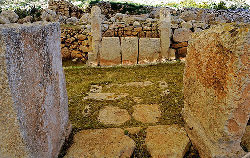 Mnajdra, East Temple, neolithic, circa 3300-2500 BC, Malta