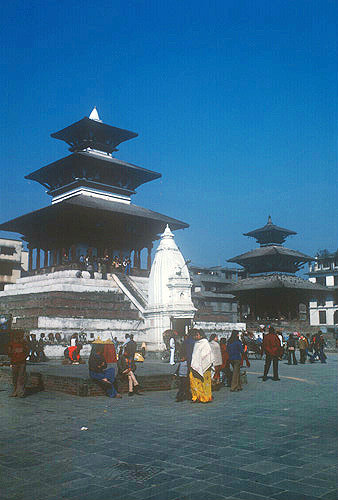 Majudeva Temple, late seventeenth century, Durbar Square, Kathmandu, Nepal