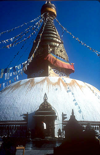 Bodnath stupa, dating from seventh century BC, Kathmandu, Nepal