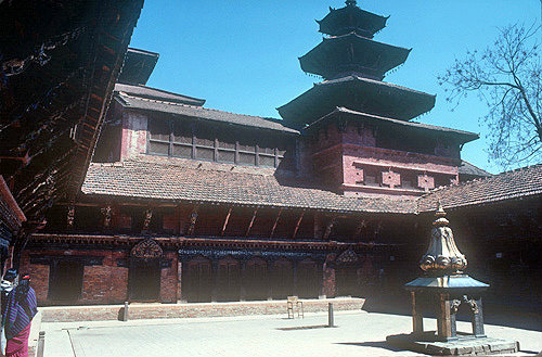 Mul Chowk palace, main courtyard, Patan, Nepal