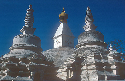 Tibetan Buddhist stupa, Patan, Nepal