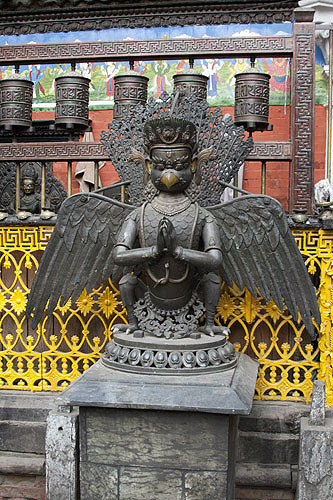 Garuda, holy bird of Hinduism and Buddhism, Patan, Nepal