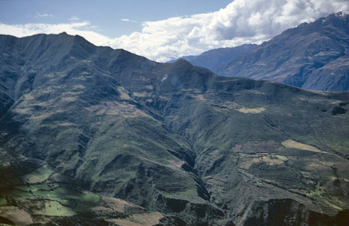 Peru, view between Huancayo and  Ayacucho