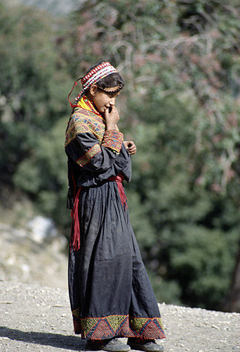 Pakistan, Kalash girl