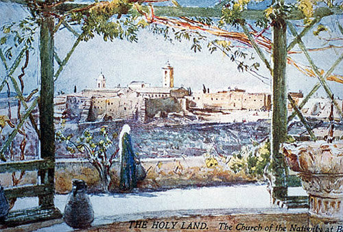 Palestine, Bethlehem, the Church of the Nativity by John Fulleylove circa 1901