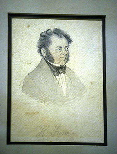 South Africa, Durban, portrait of Henry Francis Fynn watercolour by Fredrick Timpson L