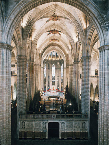 Choir and high altar, Barcelona Cathedral, Spain