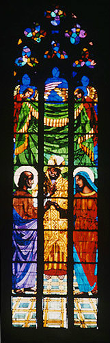 Marriage of Joseph and Mary, twentieth century, Church of Santa Maria del Mar, Barcelona, Spain