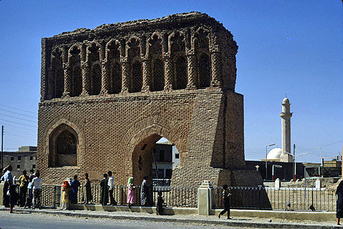 Syria, the Bab Baghdad gateway at Rakka