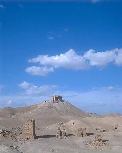 Arab castle, seventeenth century, Palmyra, Syria