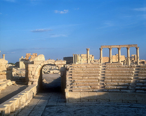 Hellenistic theatre, second century, Palmyra, Syria