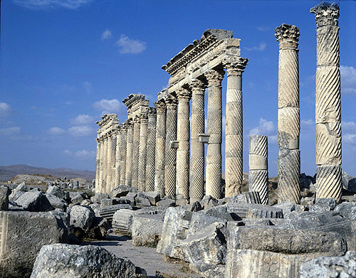 Syria, Apamea, Roman colonnaded street