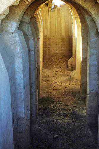 Huge underground cistern, Risaffe, Syria