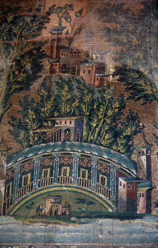 Syria, Damascus, Ommayad Mosque, mosaic