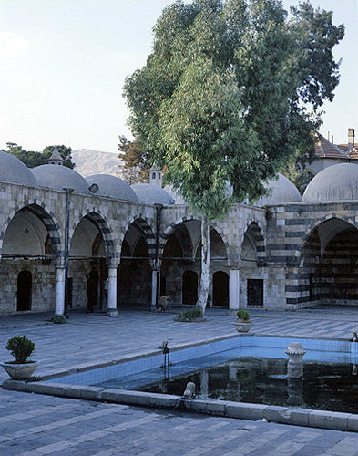Syria, Damascus, the Tekkiye Madrasa built by Suleymans architect  Sinan in 1560