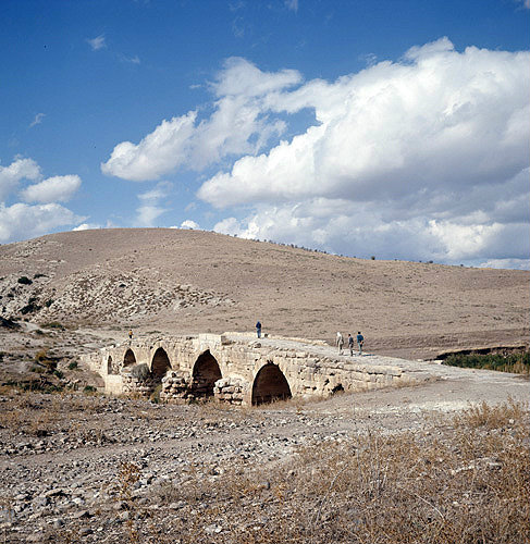 Syria, 12 miles north west of Afrin, Roman bridge spanning the Sabun Suyu a tributary of the river Afrin