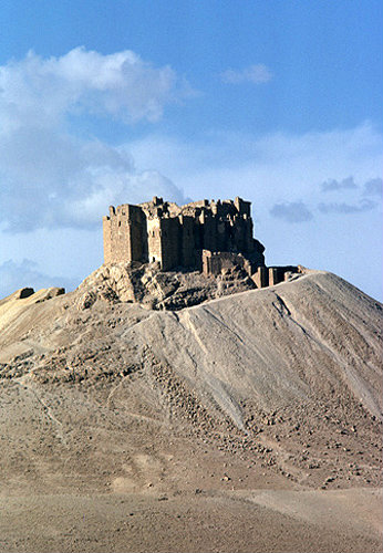Syria, Palmyra, 16th century Arab castle