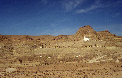 Berber cave homes, Douiret, Tunisia