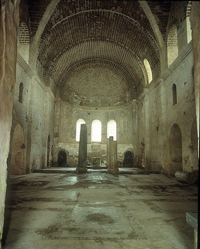 Interior of the Church of St Nicholas, early bishop of Myra, Turkey