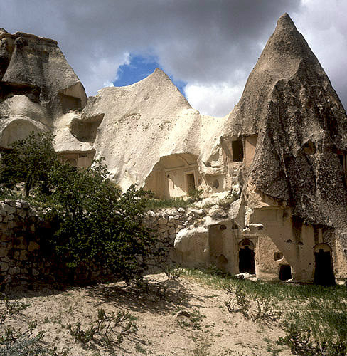Turkey, Cappadocia,  rock-cut Churches, Goreme Valley
