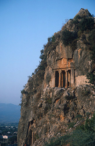 Turkey, Lycia, Fethiye (Telmessus) temple tomb