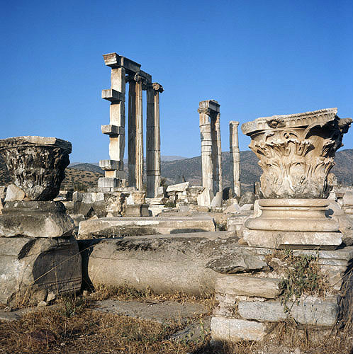 Temple of Apollo, Aphrodisias, ancient region of Phrygia, Turkey