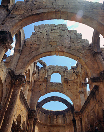 Turkey Alahan Eastern orthodox Christian monastery 5th - 6th century AD