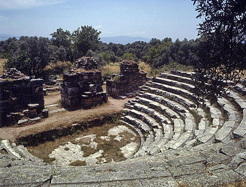Roman amphitheatre, Nysa, Turkey