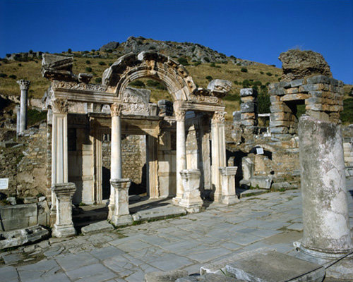 Turkey Ephesus the Temple of Hadrian