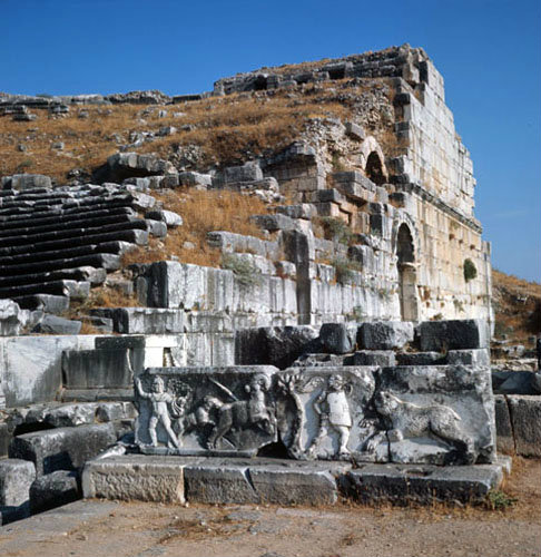 Turkey Miletus part of the Theatre