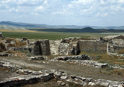 Turkey, Gordion, capital of Phrygia from 9th century BC.  Phrygian Gate