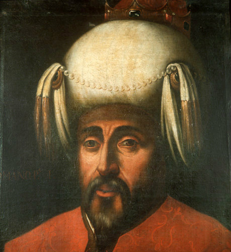 Sultan Osman I, 1288-1326, portrait in the Topkapi Palace Museum, Istanbul, Turkey
