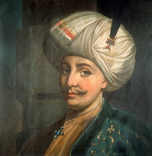 Sultan Mehmed IV, 1648-1687, portrait in the Topkapi Palace Museum, Istanbul, Turkey
